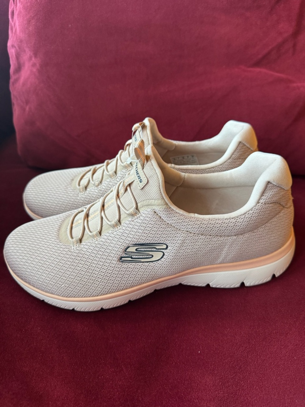 Skechers Summits Slip-On Sneakers in Summer Blush Size 10M New Without Box - Picture 7 of 13